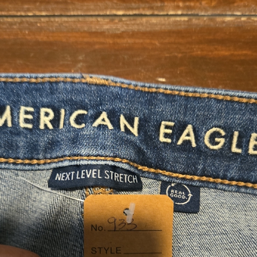 American Eagle Outfitters Medium Blue Flare Jeans #933 - Picture 4 of 9